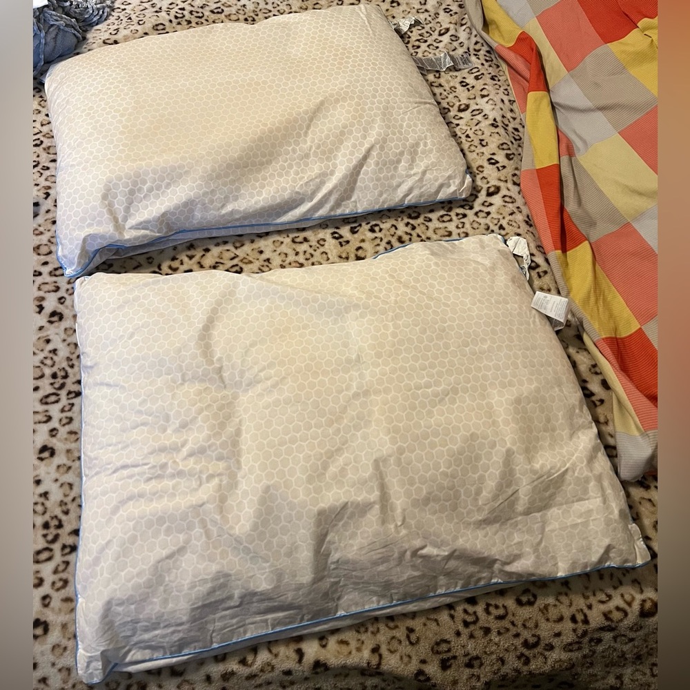 2 pillows